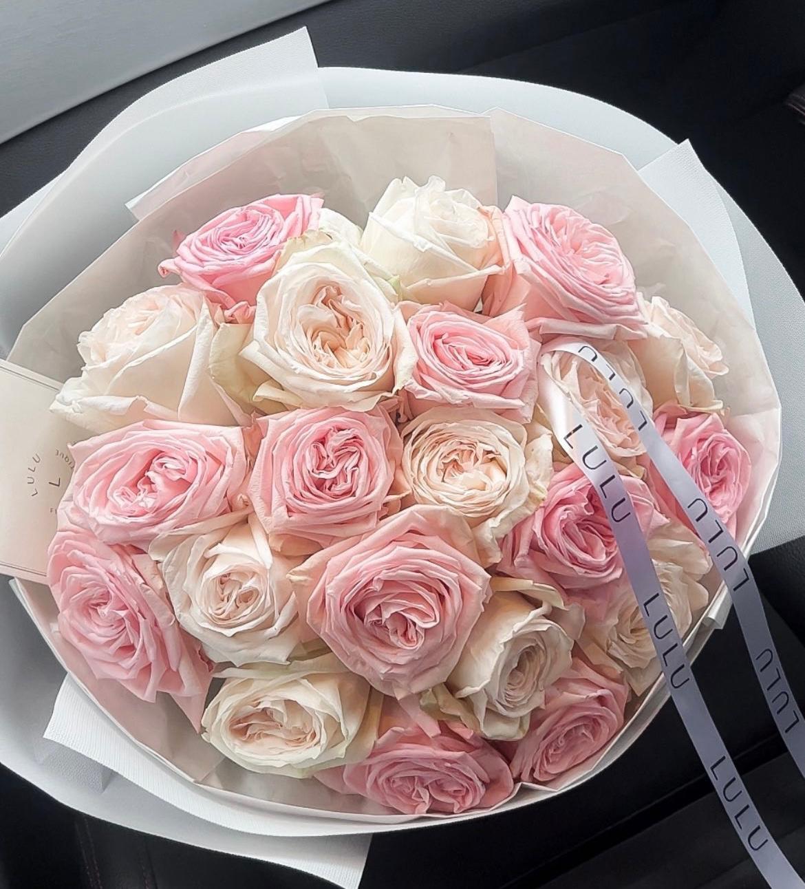 Roses in Light Pink Color