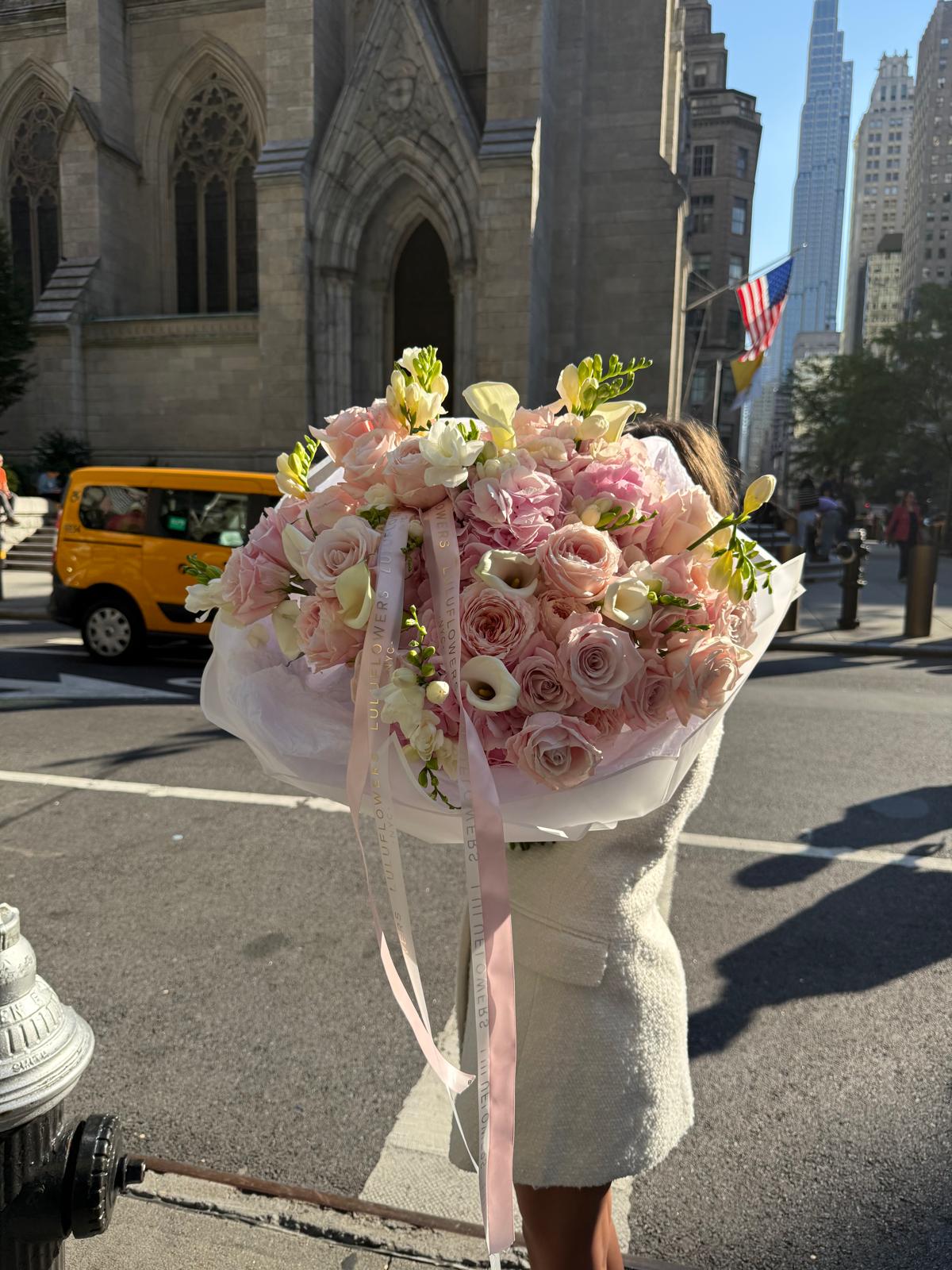 Lux size bouquets from $350–$500
