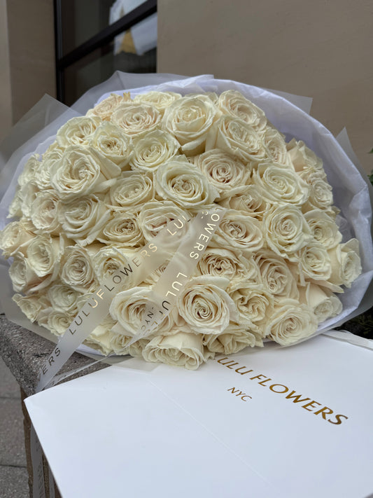 Pure Grace (50 branches of roses)